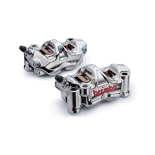 Brembo, Radial brakes set GP4-RX monobloc. Nickel for Harley Davidson