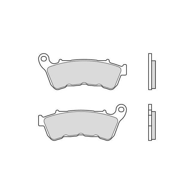 Brembo, Juego De Pastillas De Freno. Orgánico. Delantero Para Harley Davidson