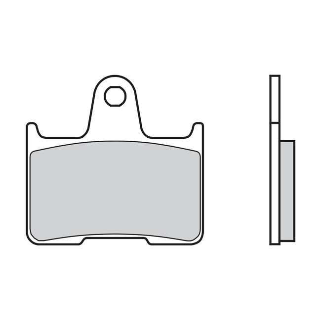 Brembo Organic Hinterrad-Bremsbelagsatz für Harley-Davidson