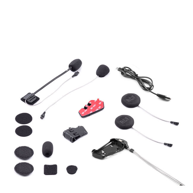 Intercomunicador Midland R1 Mesh - Un Solo Paquete Para Cascos Moto