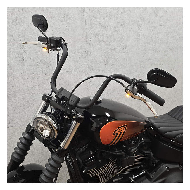 Kellermann „Dash A“-Blinker, vorne links, für 18-24 Harley-Davidson Softail