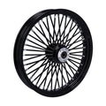 MCS 48 Fat Spoke Radial Front Wheel 3.50 x 23 DF Black for Harley Davidson
