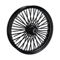 MCS 48 Fat Spoke Radial Vorderrad 3,50 x 21 SF Schwarz für Harley Davidson