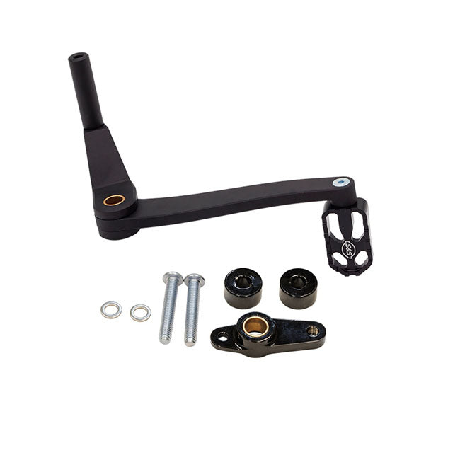 S&S, Pedal De Freno De Montaje Medio M8. Negro Para Harley Davidson