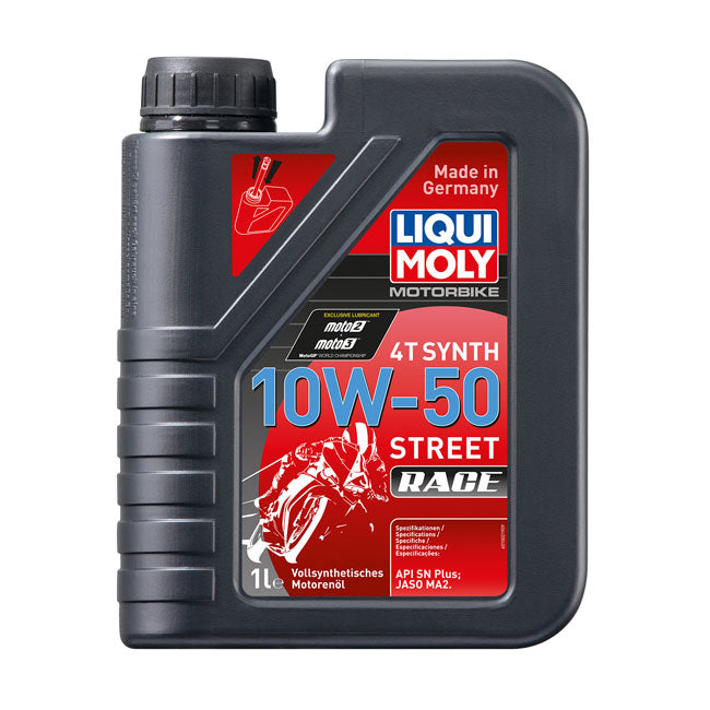 Liqui Moly, Synthetic Motor Oil 4T 10W-50 Street Race 1 L