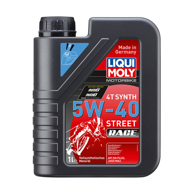 Liqui Moly, Synthetic 4-Stroke Motor Oil 5W-40 Street Race 1 L