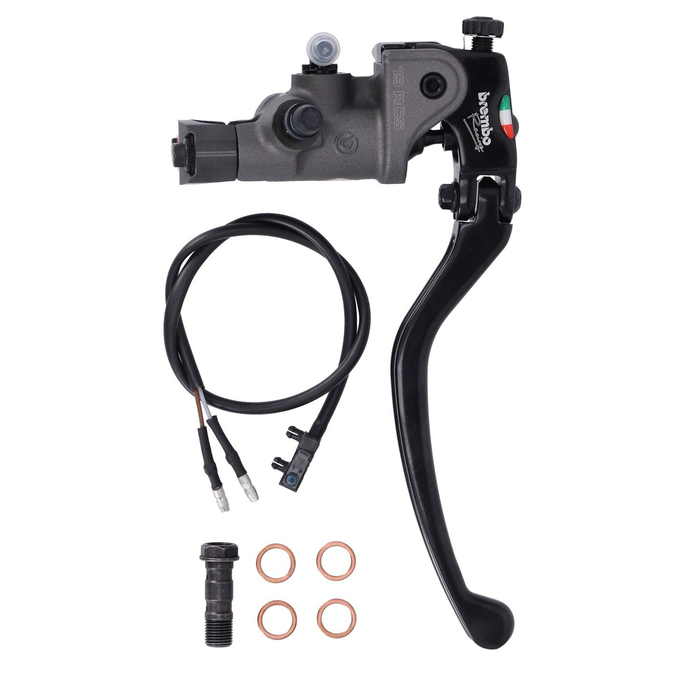 Brembo, Bomba De Manillar Radial 19 RCS Freno DD Para Harley Davidson