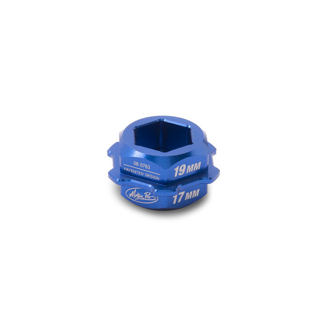 Motion Pro, T6 Kombihebel-Sechskantadapter 30 mm/19 mm/17 mm für Harley Davidson