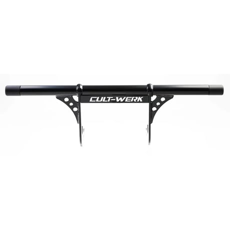 Cult-Werk, crashbar "Clubstyle". Front. Stainless