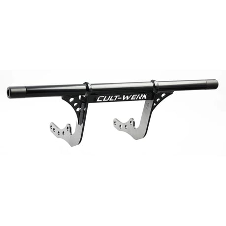 Cult-Werk, crashbar "Clubstyle". Front. Stainless