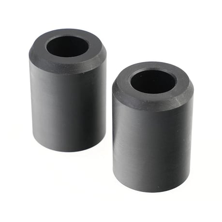Cult-Werk, V1 end caps for 'Clubstyle' crash bar. Black