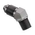 Goodridge 1/8" NPT to AN3 45 Degree Male Adapter for Harley Davidson