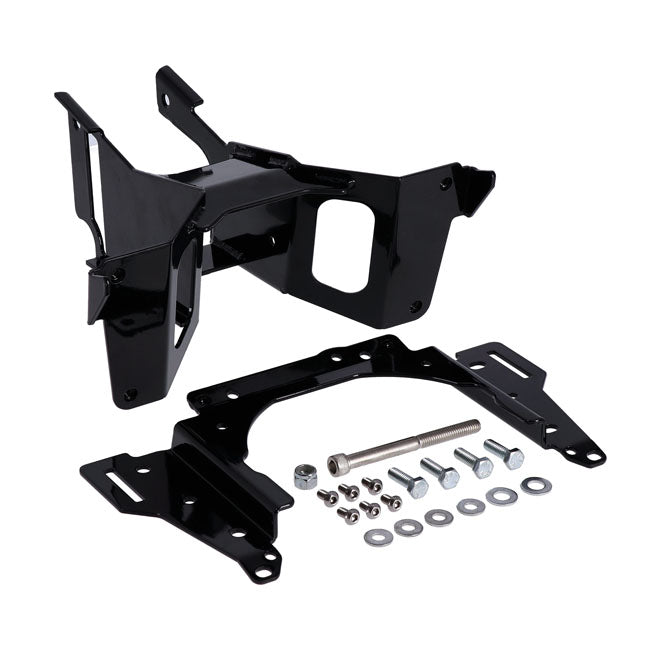 Mcs, Kit De Soporte De Carenado Low Rider M8. Negro Para Harley Davidson