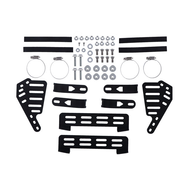 MCS Gabelmontiertes Batwing-Außenverkleidungskit für Harley Davidson