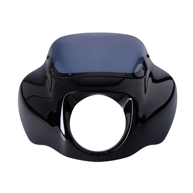 Carenado Deportivo Quarter Negro Para Harley Davidson Softail M8