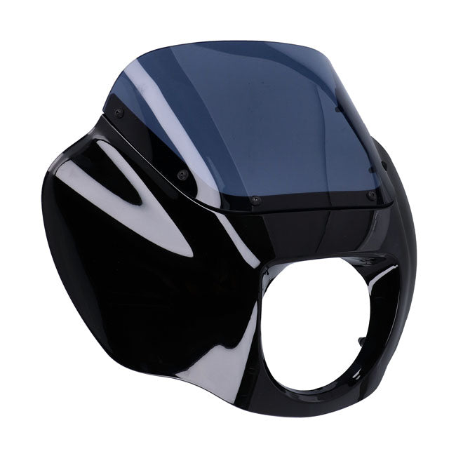 Carenado Deportivo Quarter Negro Para Harley Davidson Softail M8