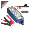 Cargador de baterías Optimate 2 Duo 12V Bronce TM-550 para moto