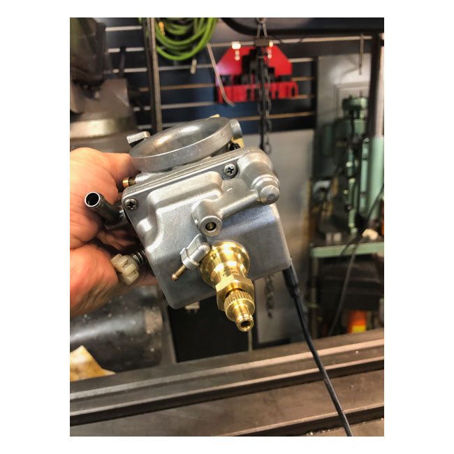 Fast Eddy, Float Bowl Drain for Mikuni Carburetors
