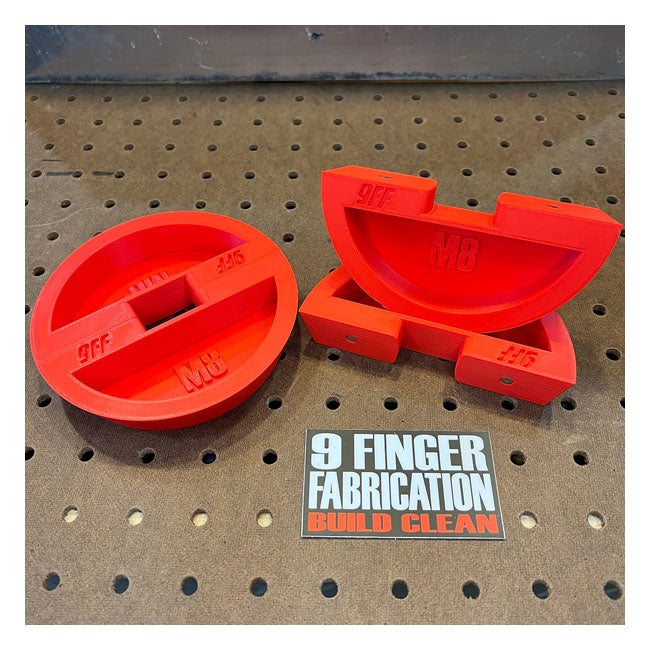 9Finger Fabrication, Juego De Tapones Para El Orificio Del Cárter Del Motor M8 Para Harley Davidson