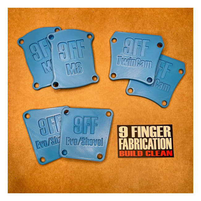9Finger Fabrication M8 Lifter Pan Cover Set for Harley Davidson