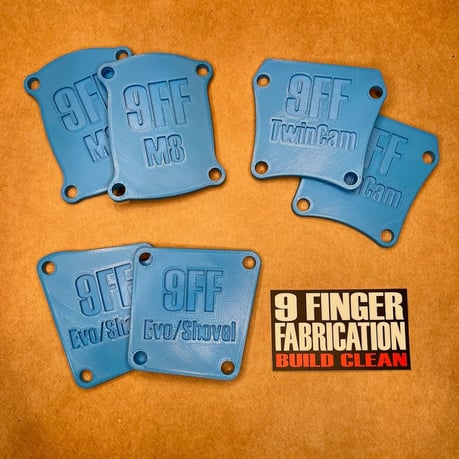 9Finger Fabrication, juego de cubiertas de caja de orificio para elevador de pala/Evo