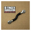 9Finger Fabrication, M8 Mid Control Brake Rod. Black for Harley Davidson