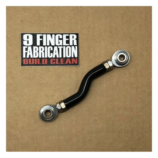 9Finger Fabrication, Varilla De Freno De Control Medio M8. Negra Para Harley Davidson