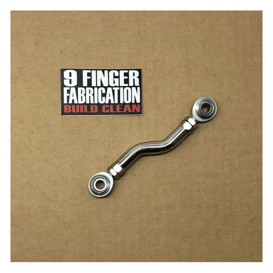 9Finger Fabrication, Varilla De Freno De Control Medio M8. Pulida Para Harley Davidson