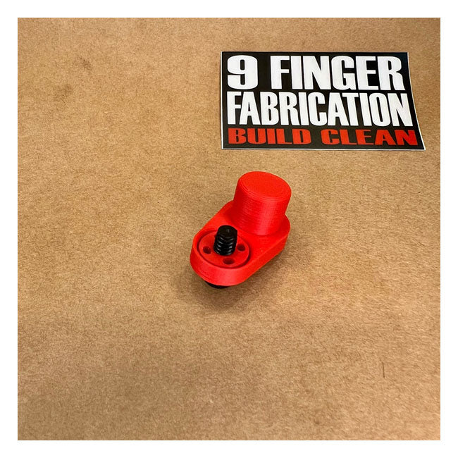 9Finger Fabrication, Tapón Del Orificio Del Sensor De Ckp Para Harley Davidson