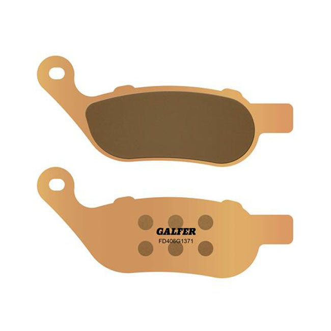 Galfer Sintered Street Brake Pads for Harley-Davidson Softail and Dyna 08-17