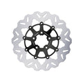 Galfer Wavy Floating Brake Disc, Black/Gloss, 300 x 5 mm for Harley-Davidson