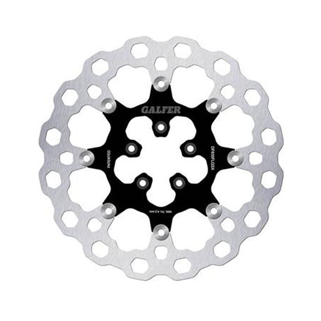 Galfer Brake Disc. Cubiq. Floating. Oversized. 330x5mm for Harley-Davidson