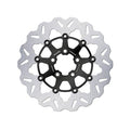 Galfer Brake Disc. Wavy. Floating. Black/Gloss. 300x5mm for Harley-Davidson 08-24 Touring