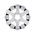 Galfer Wave Skull Design Fixed Brake Disc, 300 x 5 mm, for Harley-Davidson 08-24 Touring
