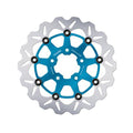 Galfer Brake Disc. Wavy. Floating. Blue. 330 x 5 mm for Harley-Davidson