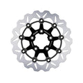 Galfer Bremsscheibe. Gewellt. Schwimmend. Schwarz/Kontrast. 330x5mm für Harley-Davidson