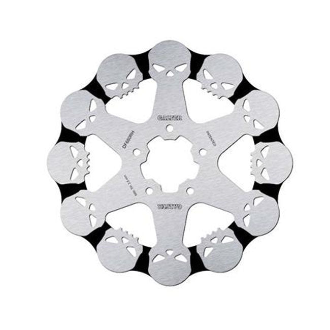Galfer Brake Disc. Wavy Skull Design. Fixed. 292 x 5 mm for Harley-Davidson