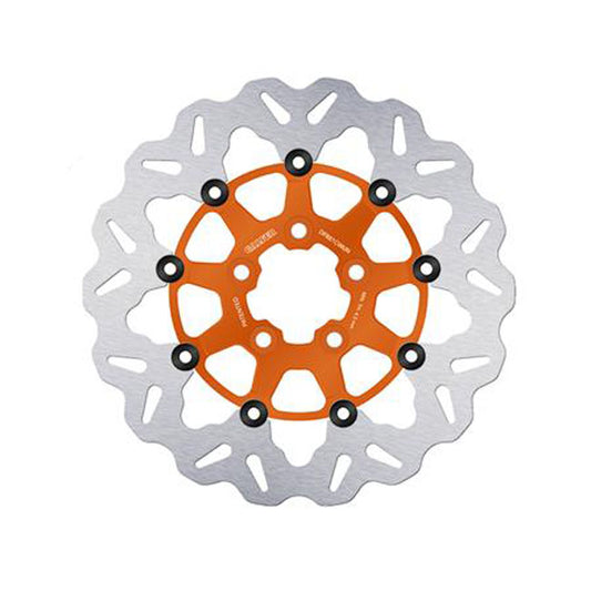 Galfer brake disc. Vibe. Floating, orange, 292x5mm for Harley Davidson