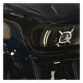 Custom Dynamics LED-Entlüftungseinsätze für Road Glide V2. Schwarz für Harley-Davidson