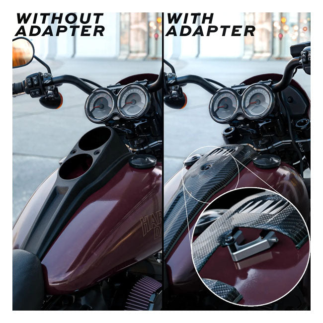 Kraus, Adaptador Para Tablero Para Harley Davidson Softail
