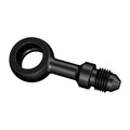 Goodridge 12mm Straight Black Banjo Fitting for Harley Davidson
