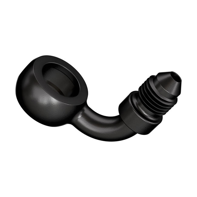 Goodridge 90° Banjo-Adapter zur Verwendung mit M12-Schrauben für Harley Davidson