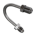 Goodridge 3/8" umgedrehter männlicher 150-Grad-U-Bogen-Anschluss für Harley Davidson