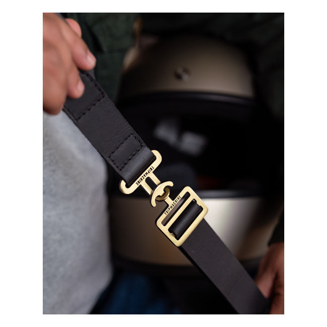 Tripmachine Helmgurt Schwarz