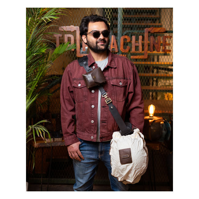 Tripmachine Helmgurt Schwarz