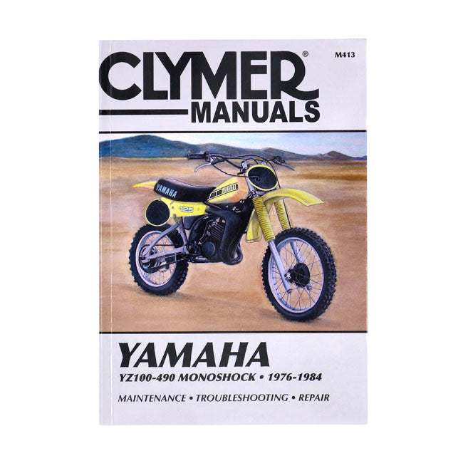 Clymer Werkstatthandbuch für Yamaha YZ100-490 Monoshock