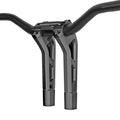 PM 1-1/4" und 9" Phatbar Riser Kit. Black Ops für Harley Davidson