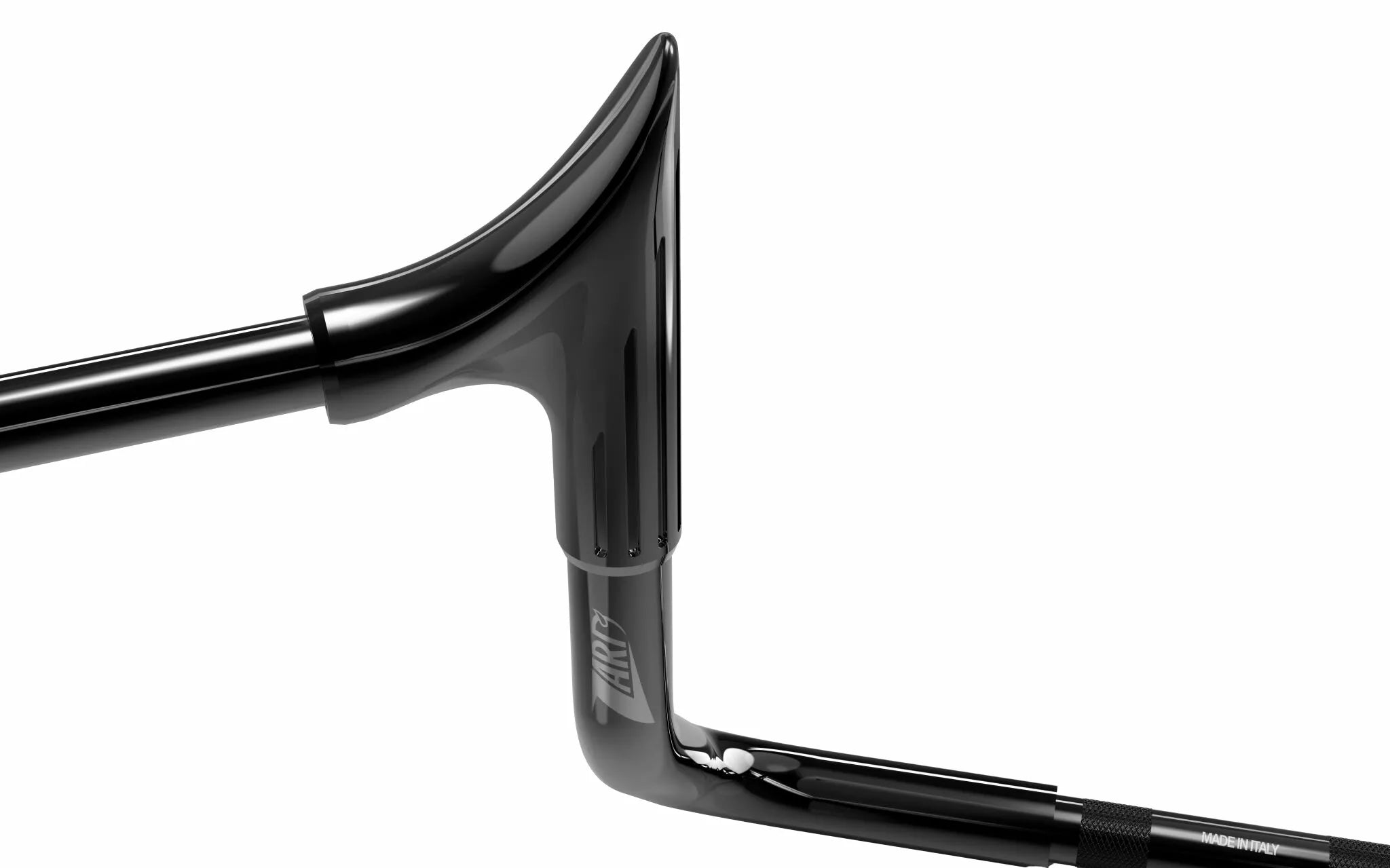 Bull 10" schwarzer Lenker für Harley Davidson