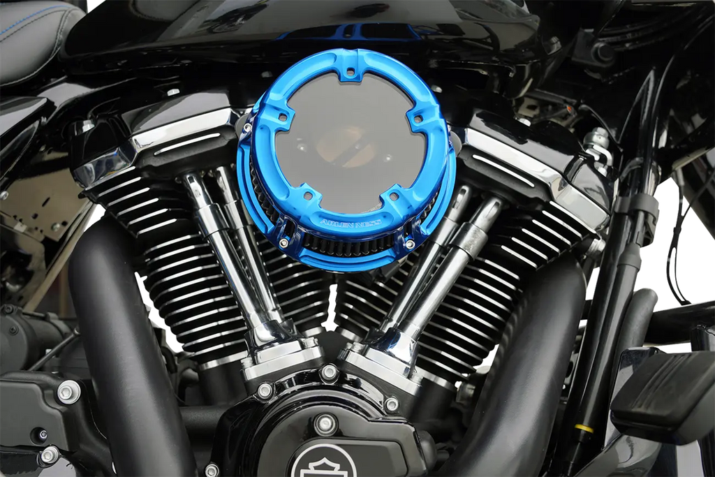 Method™ Clear Series Luftfilter blau für Harley Davidson FLTR/FLHX