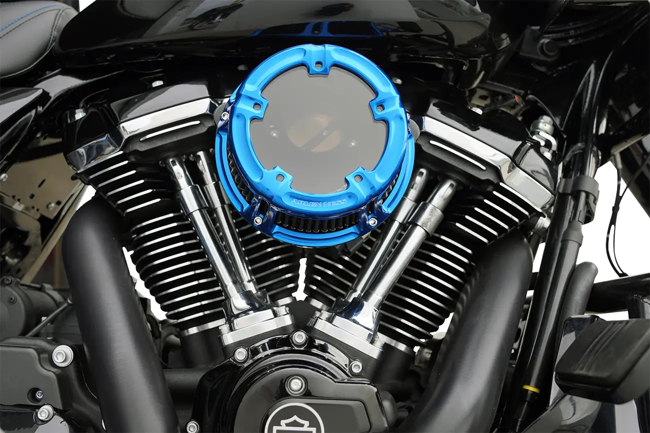 Method™ Clear Series Luftfilter blau für Harley Davidson FLTR/FLHX